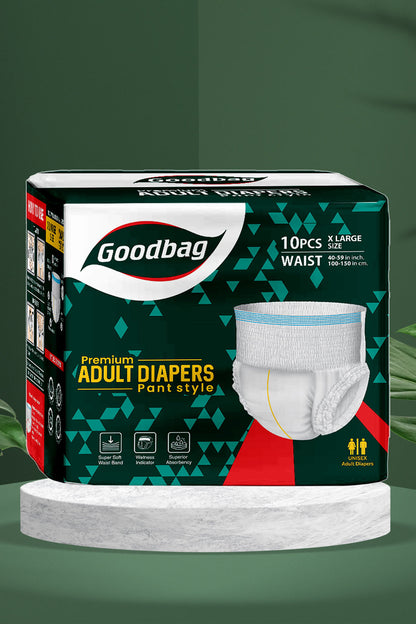 Goodbag Premium  Adult Diaper Pants XL 10s