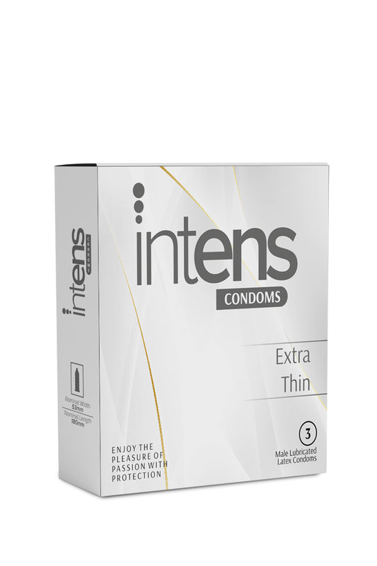 Intens Extra Thin Condoms 3s