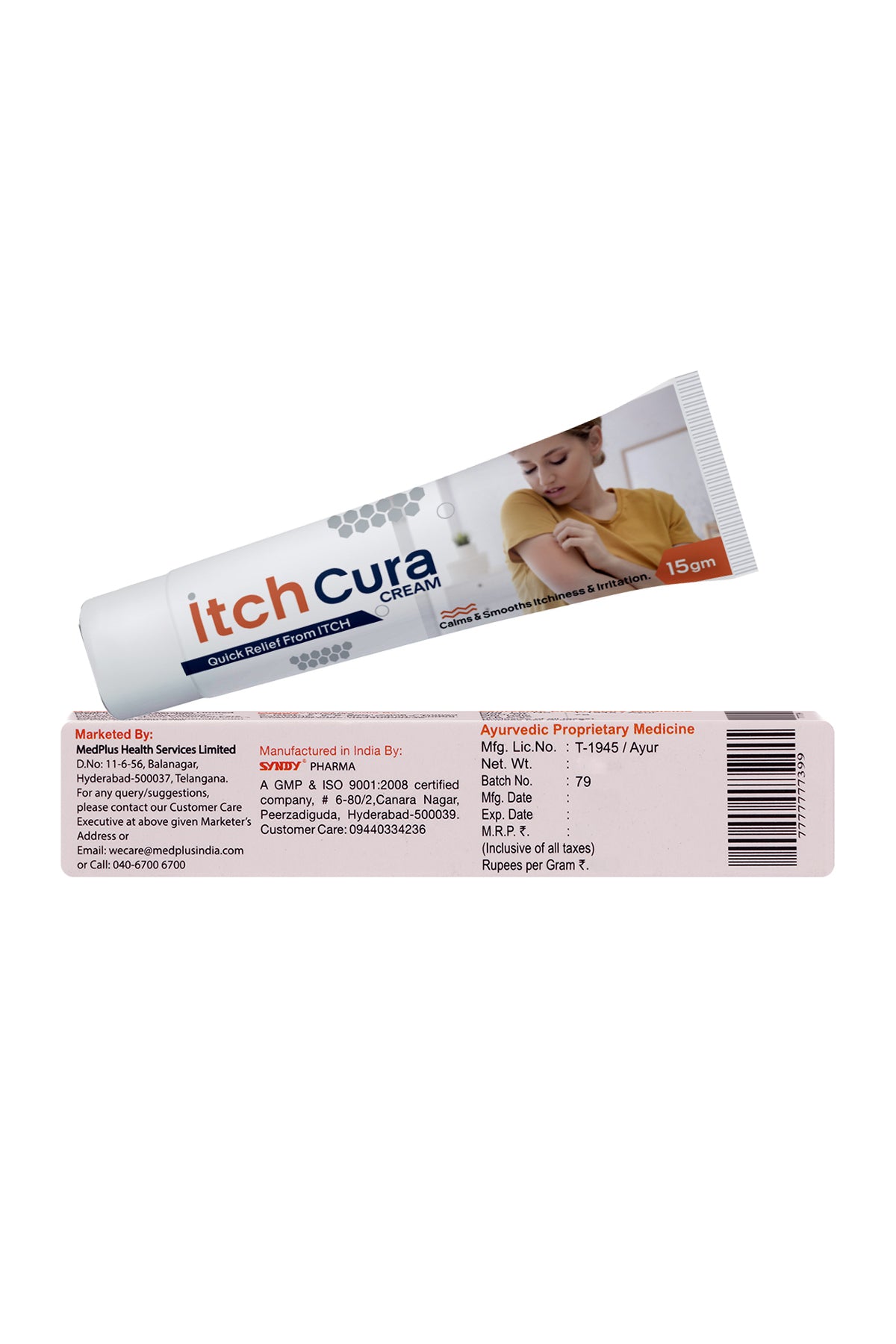 Itch Cura Cream (15gm)