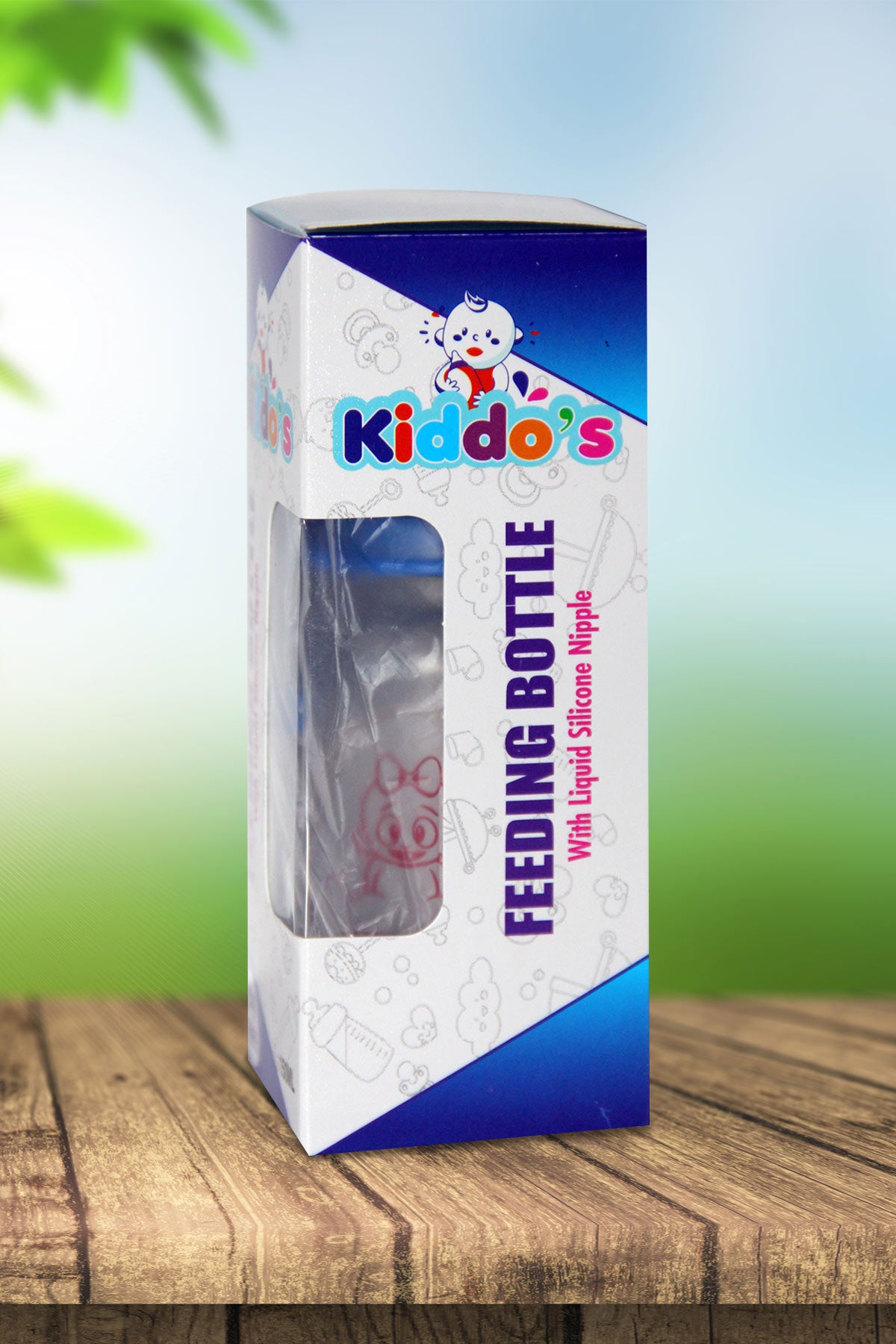 Kiddos BPA Free Feeding Bottle (150ml)