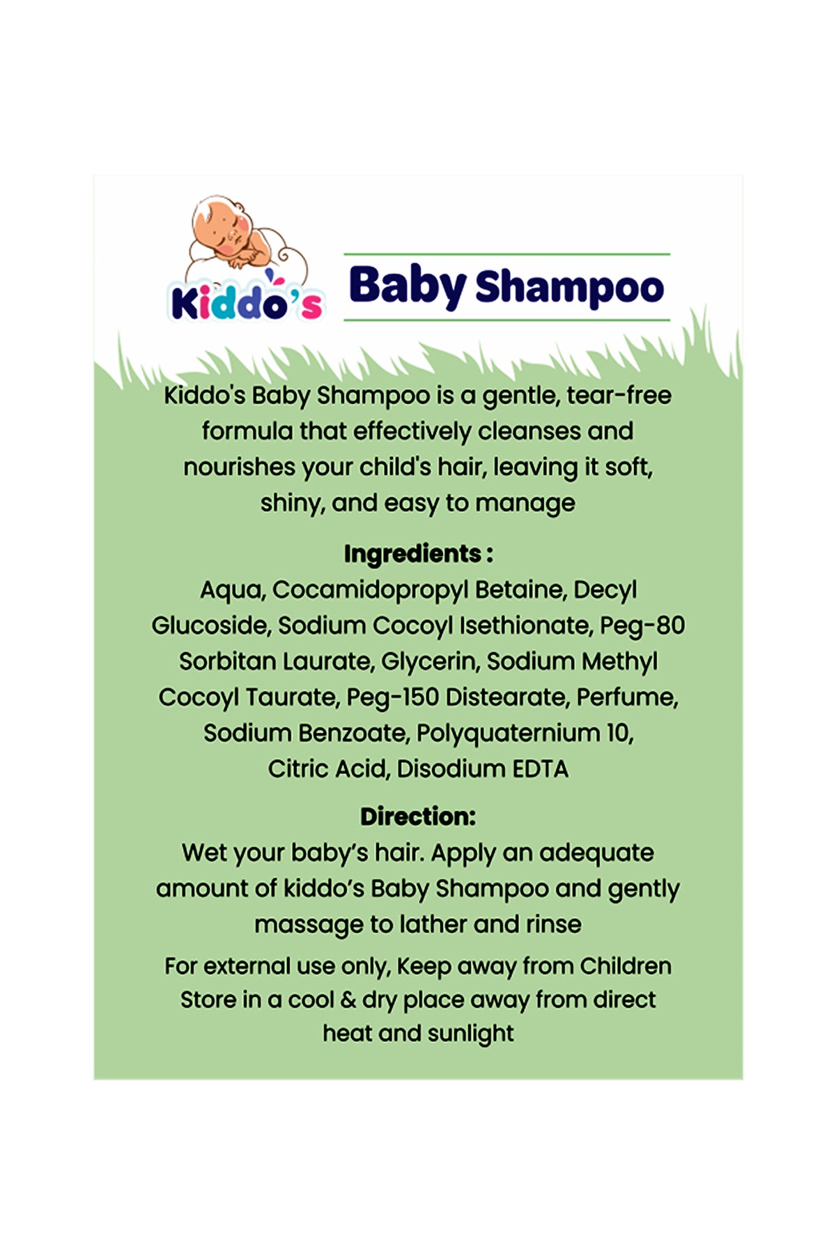 Kiddos Baby Shampoo (200ml)