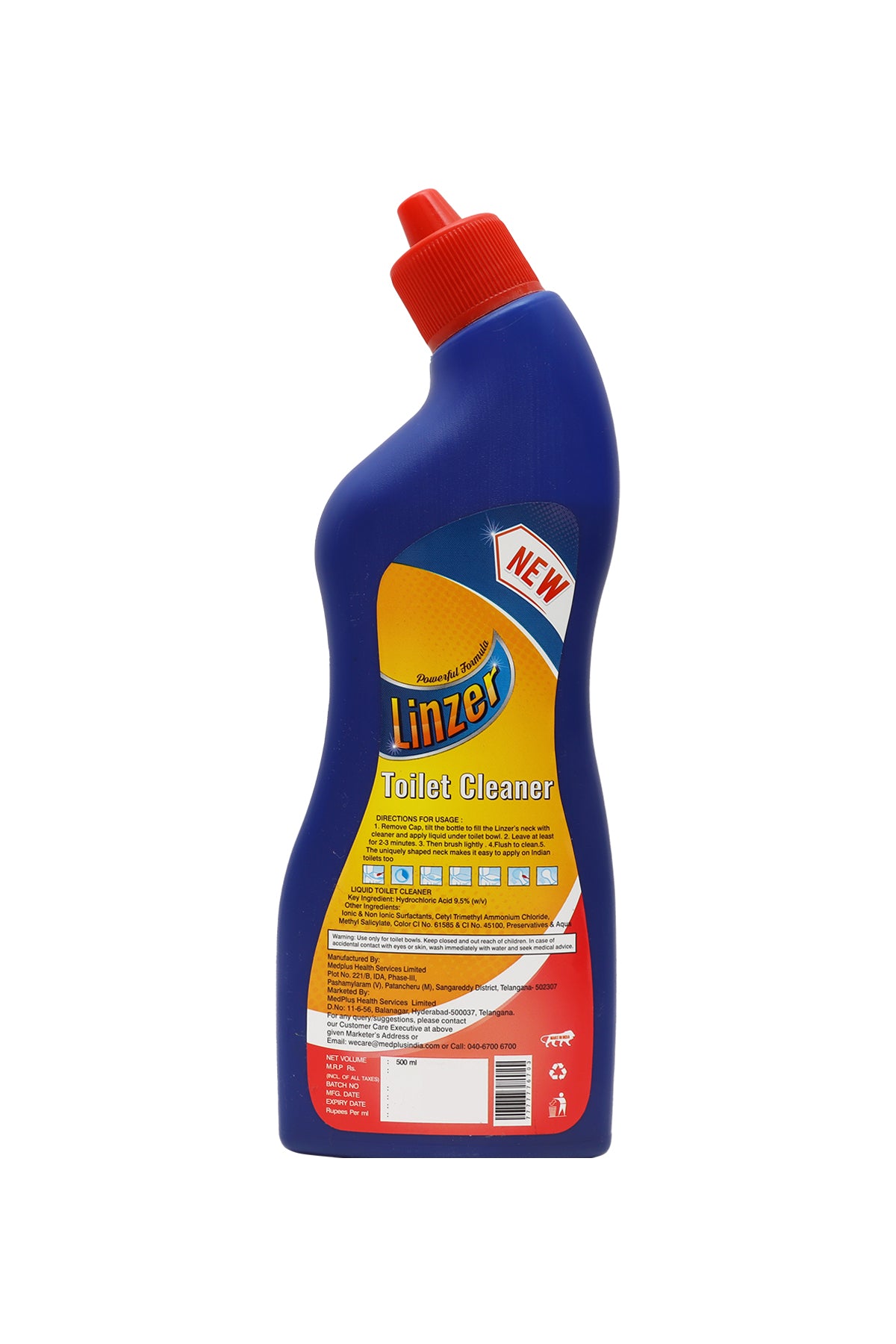 Linzer Toilet Cleaner Wash (500ml)