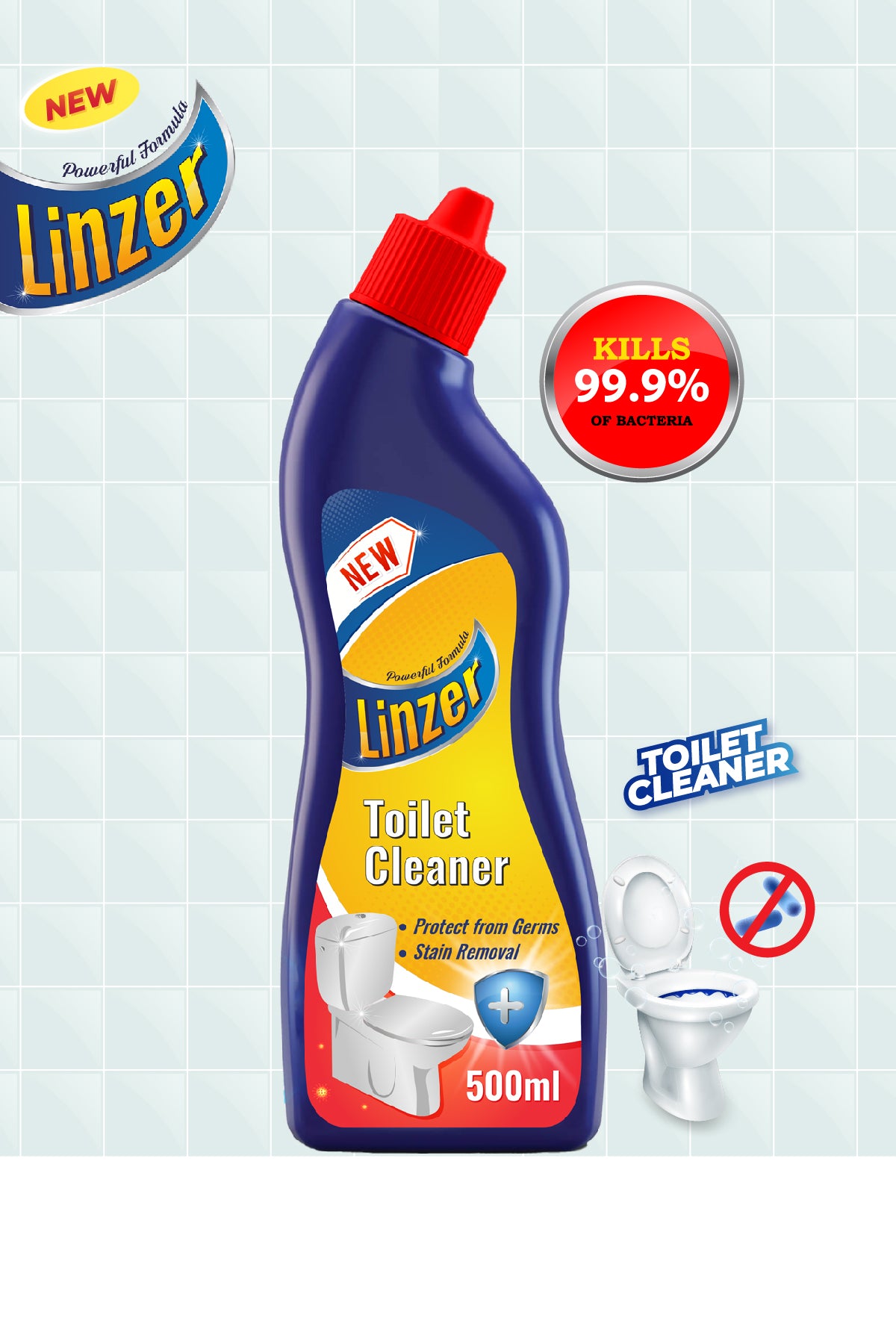 Linzer Toilet Cleaner Wash (500ml)