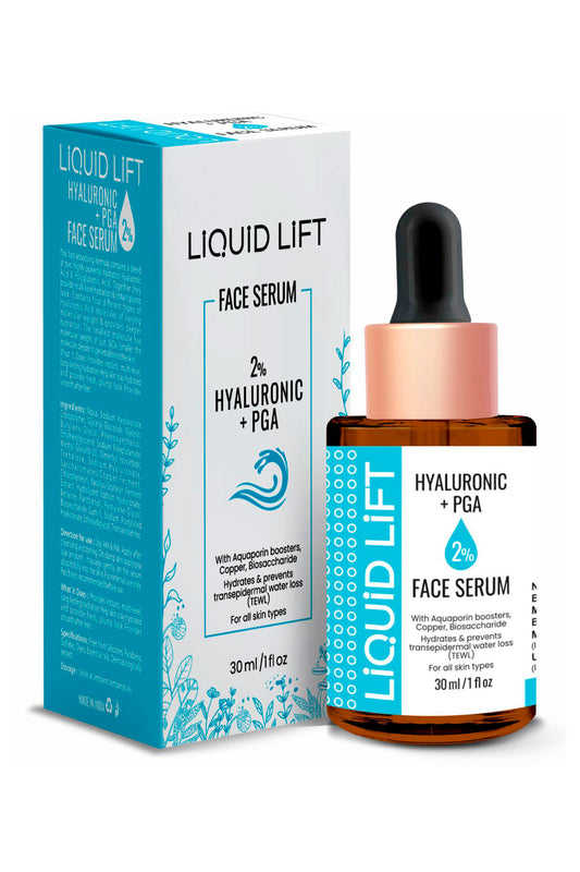 Liquid Lift Hyaluronic Acid + 2% PGA Face Serum (30ml)