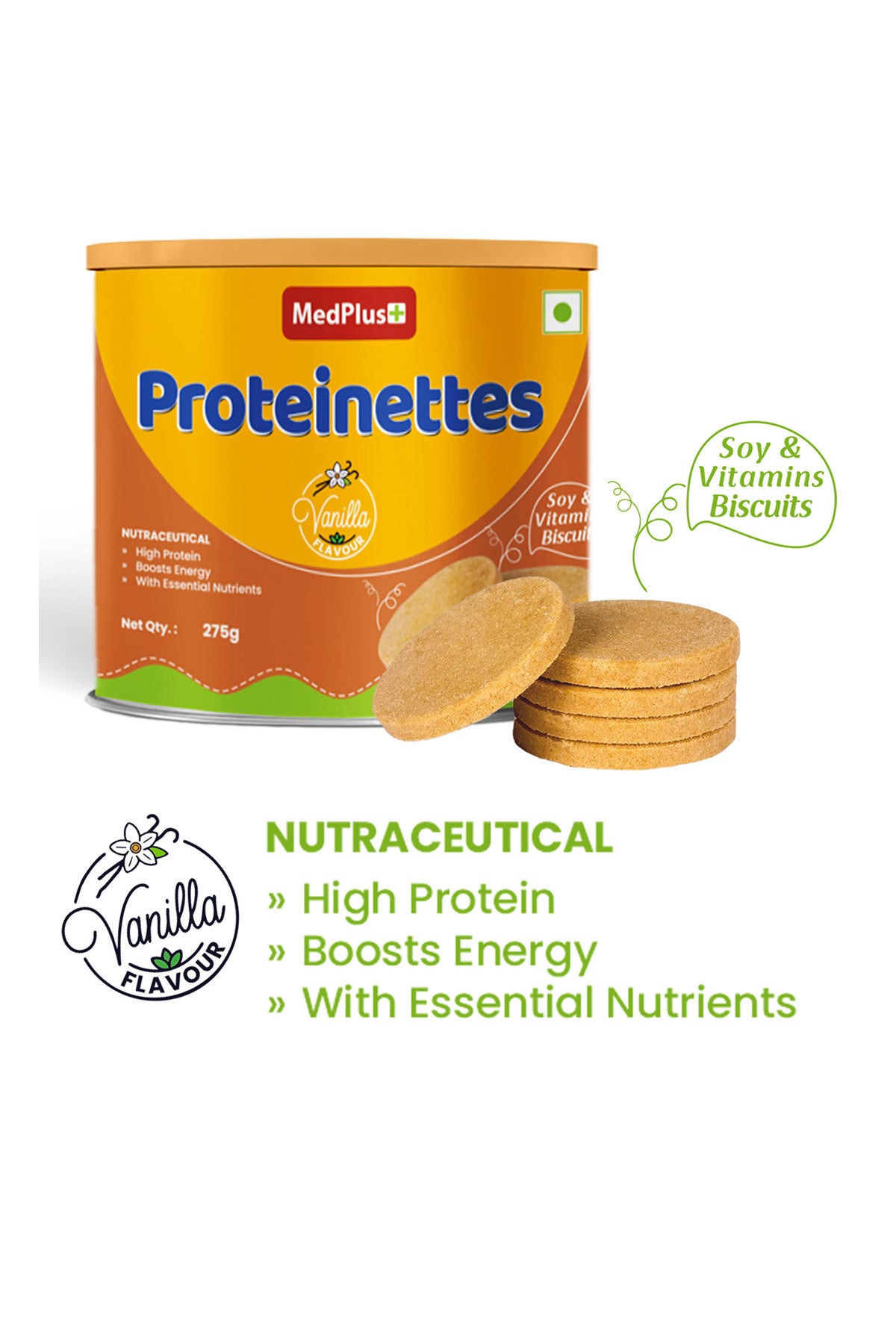 Medplus Proteinettes Tin (275gm)