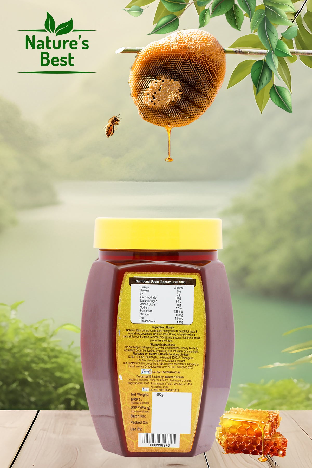 Natures Best Honey (500gm) – mavenspick