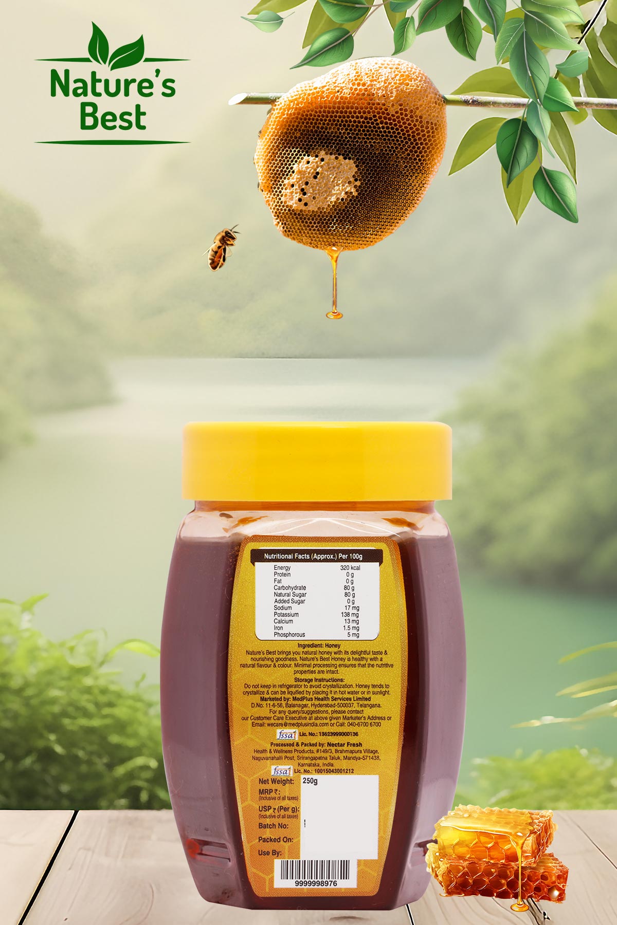 Natures Best Honey (250gm)