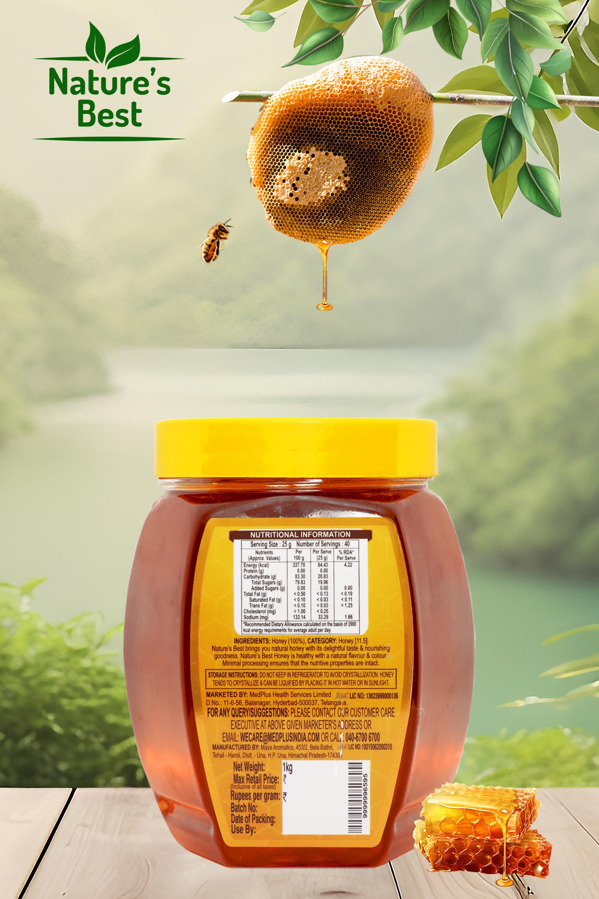 Natures Best Honey (1kg)