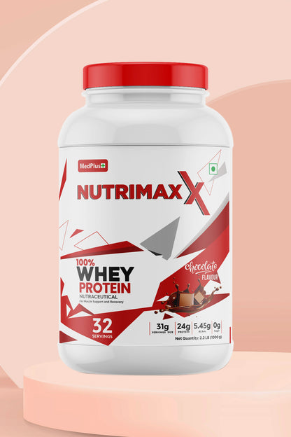 Nutrimaxx 100% Whey Protein Chocolate Flavour (1kg)