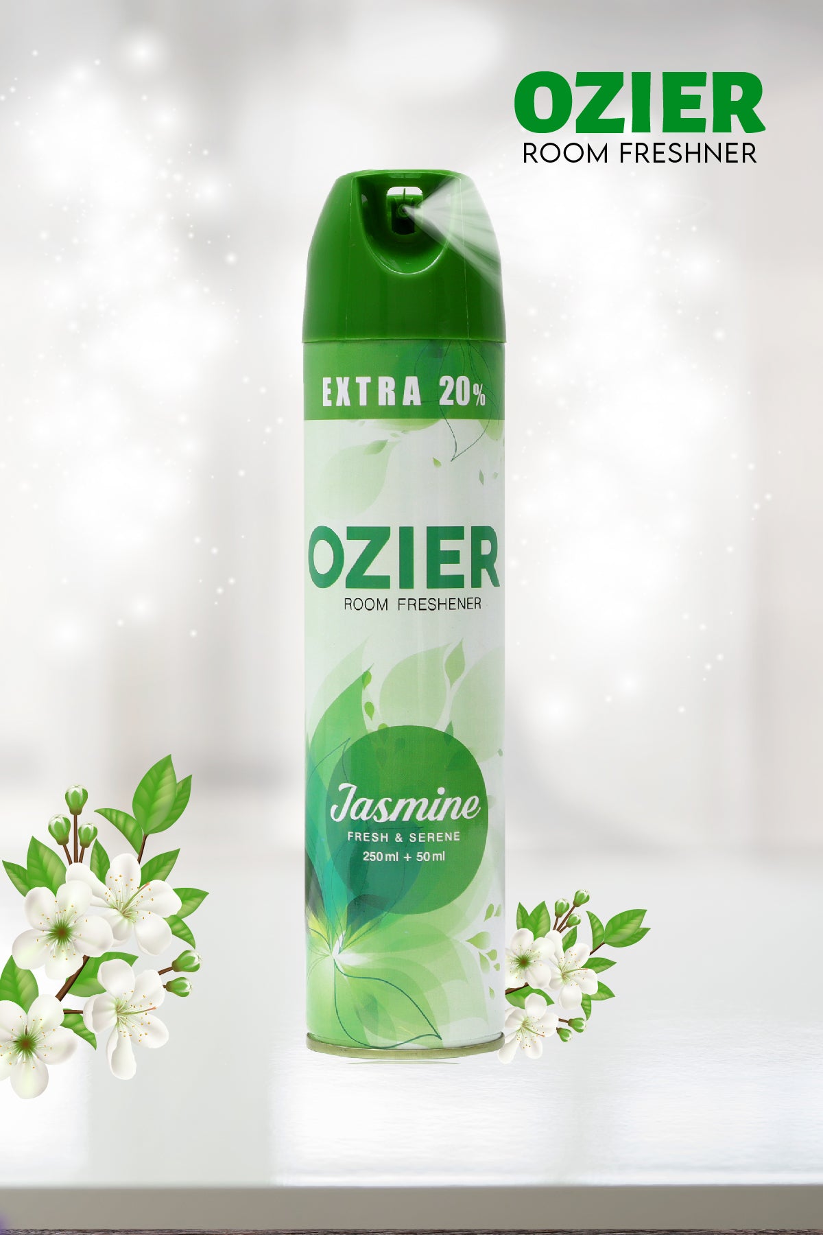 Ozier Room Freshener Jasmine Spray (300ml)