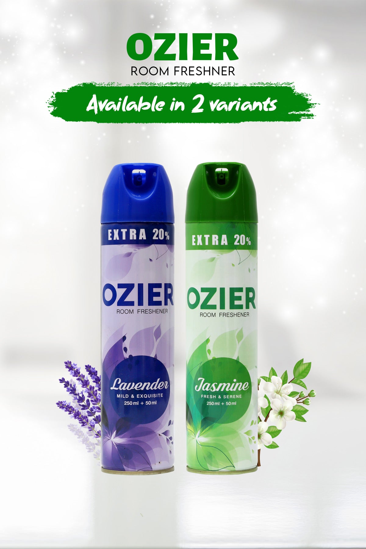 Ozier Room Freshener Jasmine Spray (300ml)