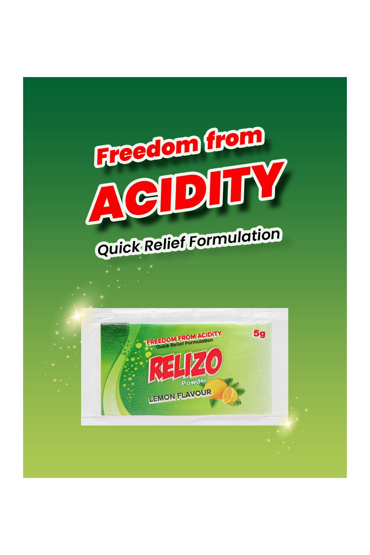 Relizo Sachet Lemon (5gm)