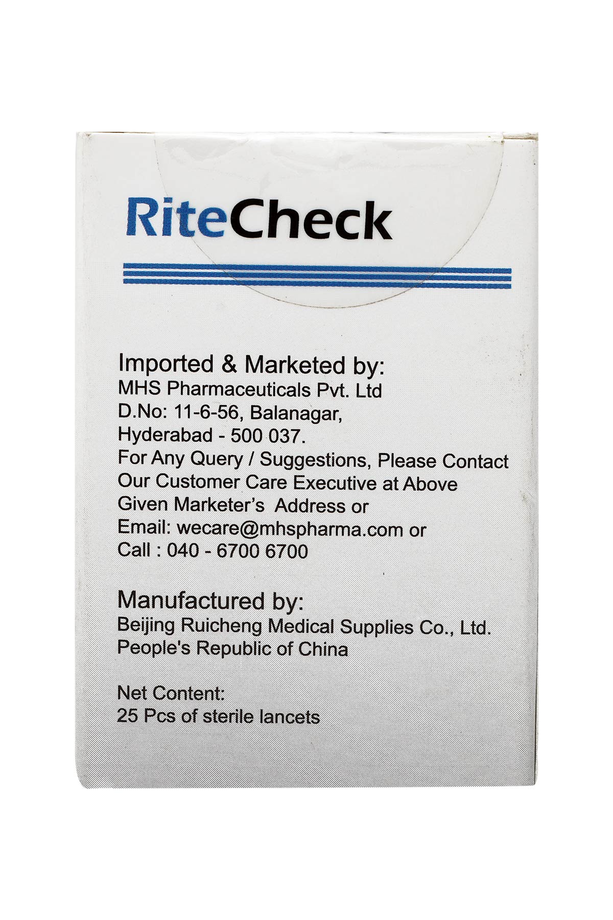 Ritecheck Lancets (25s)