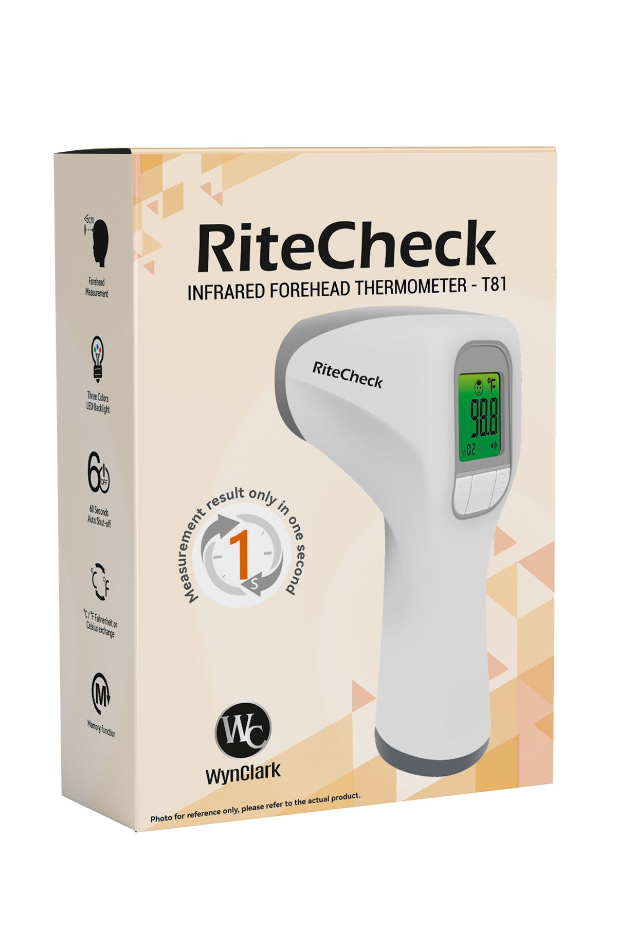 Ritecheck Infrared Forehead Thermometer T81