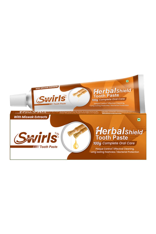 Swirls Herbal Shield Toothpaste (100gm)