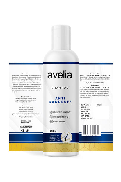 Avelia Anti Dandruff Shampoo (200ml)