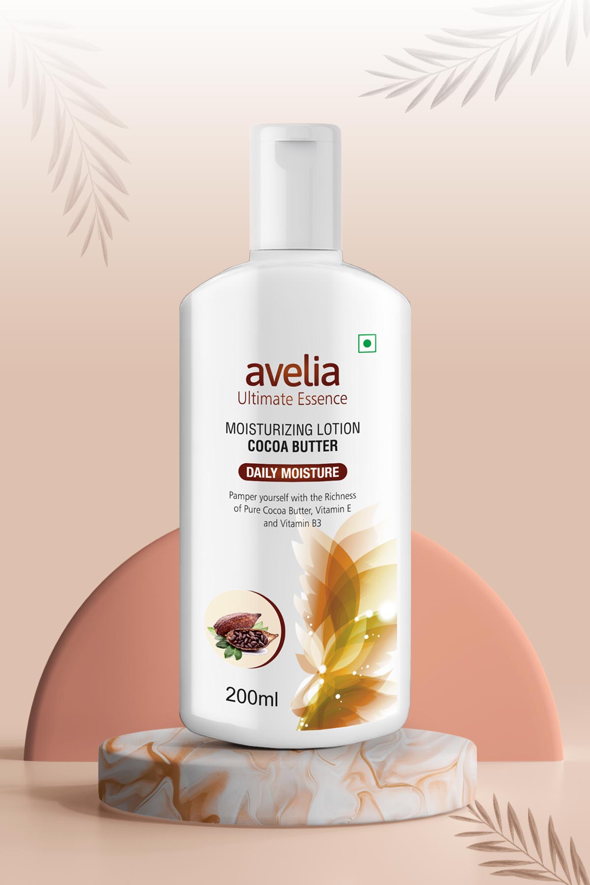 Avelia Cocoa Butter Moisturizing  Lotion (200ml)