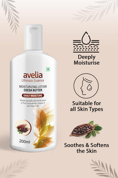 Avelia Cocoa Butter Moisturizing  Lotion (200ml)