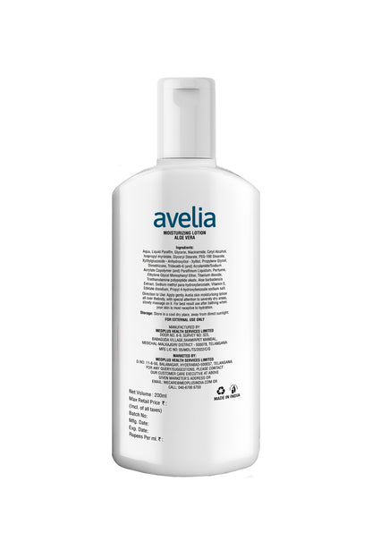 Avelia Ultimate Essence Aloe Vera Moisturizing  Lotion - AloeVera (200ml)