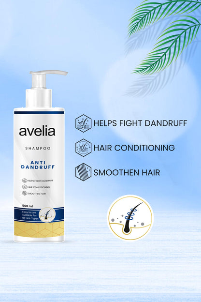 Avelia Anti Dandruff Shampoo (500ml)