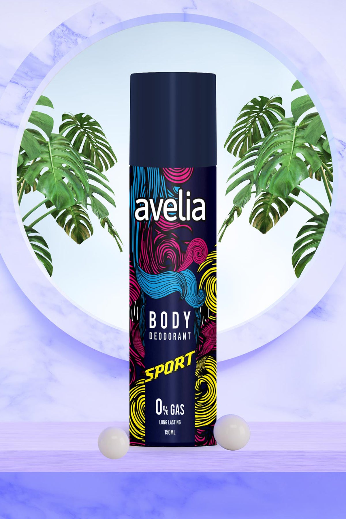 Avelia Body Deodorant Sports (150ml)