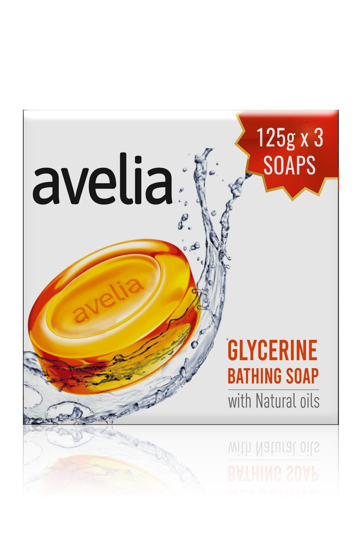 Avelia Glycerine Soap (3x125gm)