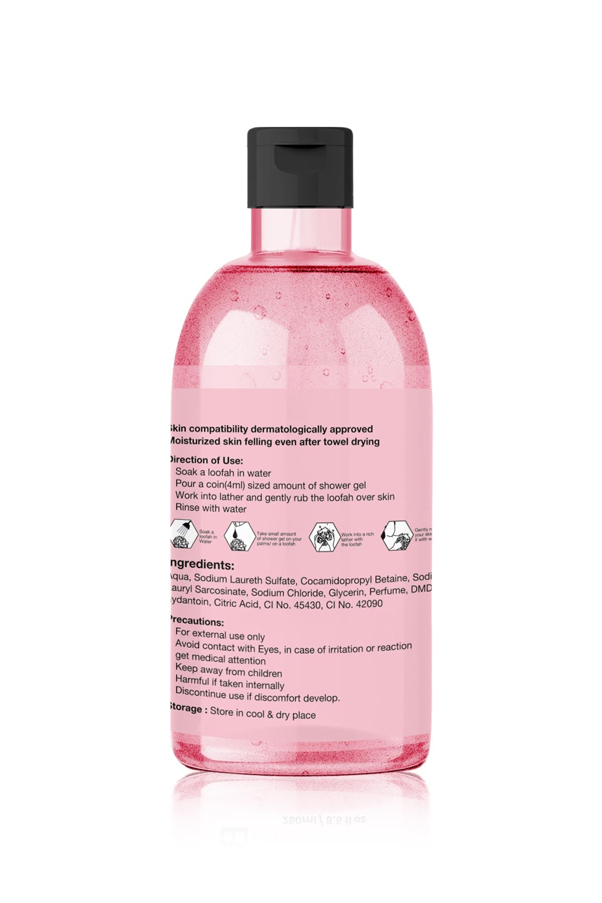 Avelia British Rose Body Wash (250ml)