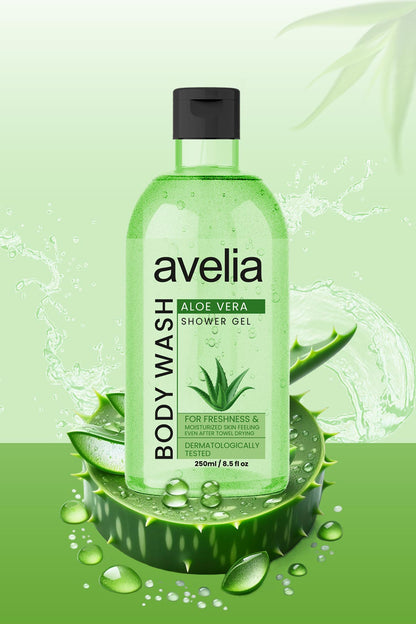 Avelia Aloe Vera Body Wash (250ml)