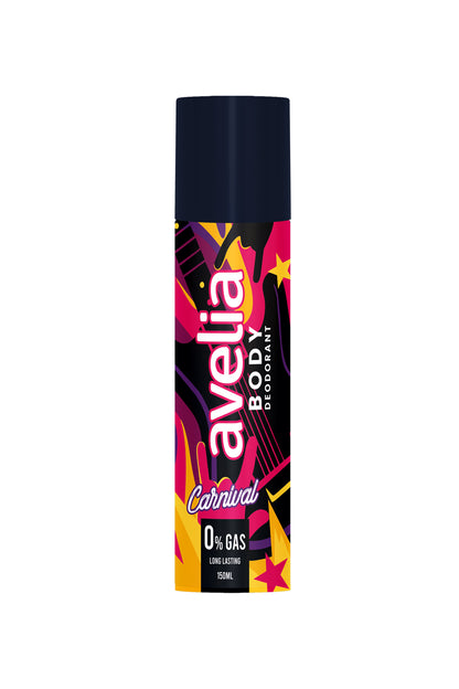 Avelia Body Deodorant Carnival Spray (150ml)