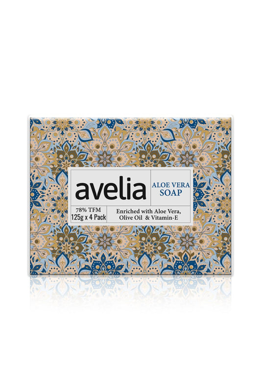 Avelia Aloe Vera Soap (4x125gm)