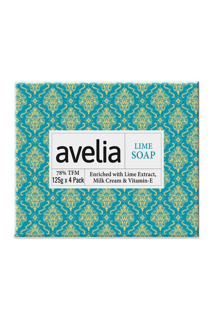 Avelia Lime Soap (4x125gm)