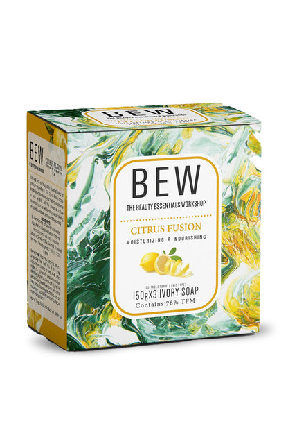 Bew Citrus Fusion Soap (3x150gm)