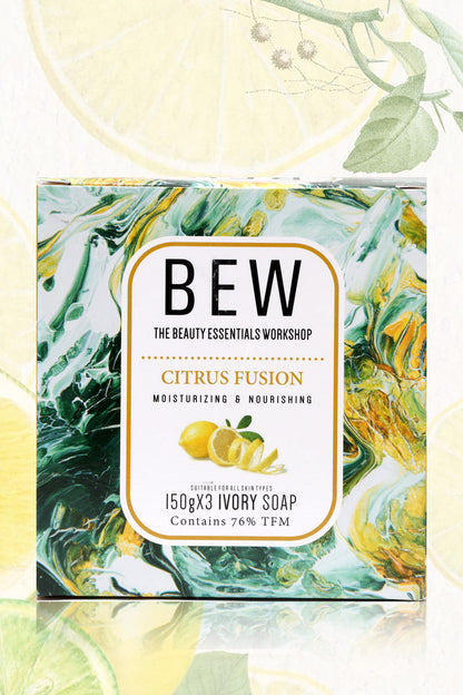 Bew Citrus Fusion Soap (3x150gm)