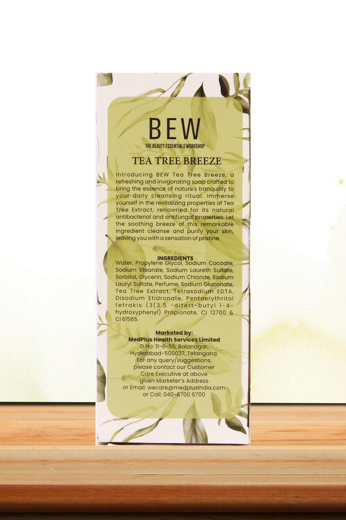 Bew Tea Tree Breeze Soap (4x100gm)