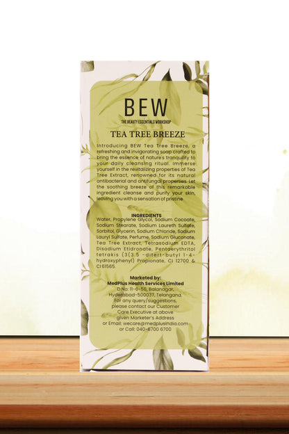 Bew Tea Tree Breeze Soap (4x100gm)