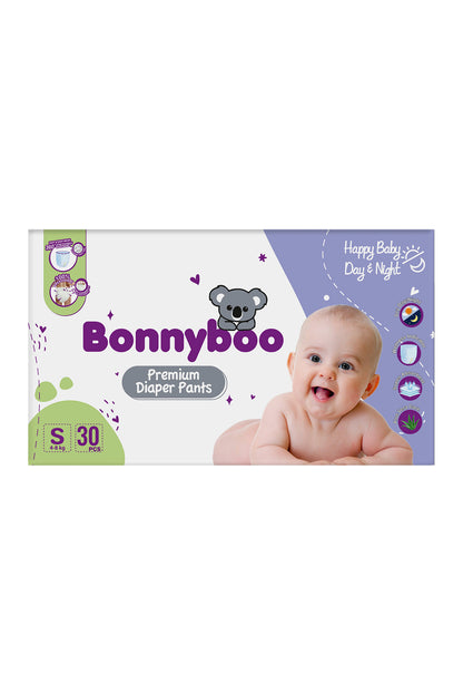 Bonnyboo Premium Baby Diaper Pants S 30s