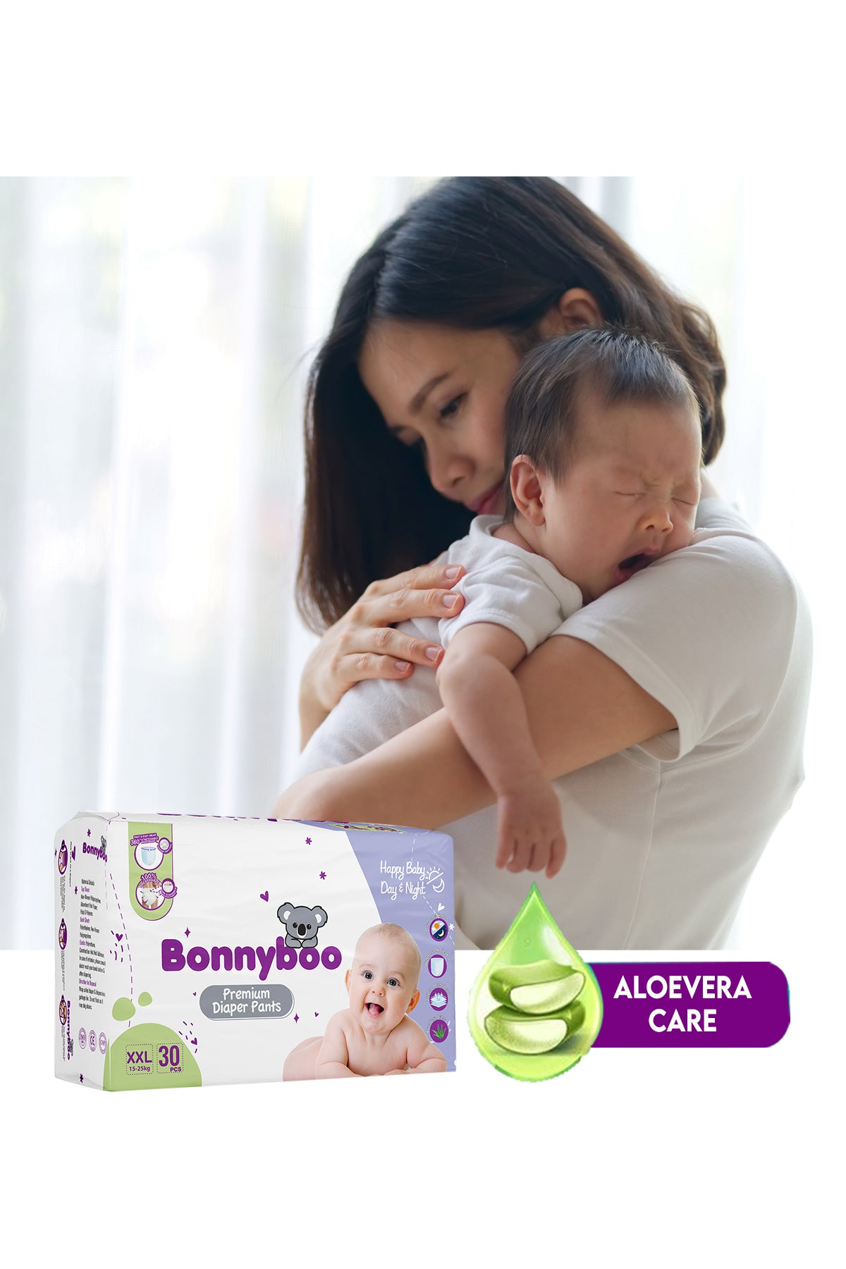 Bonnyboo Premium Baby Diaper Pants XXL 30s