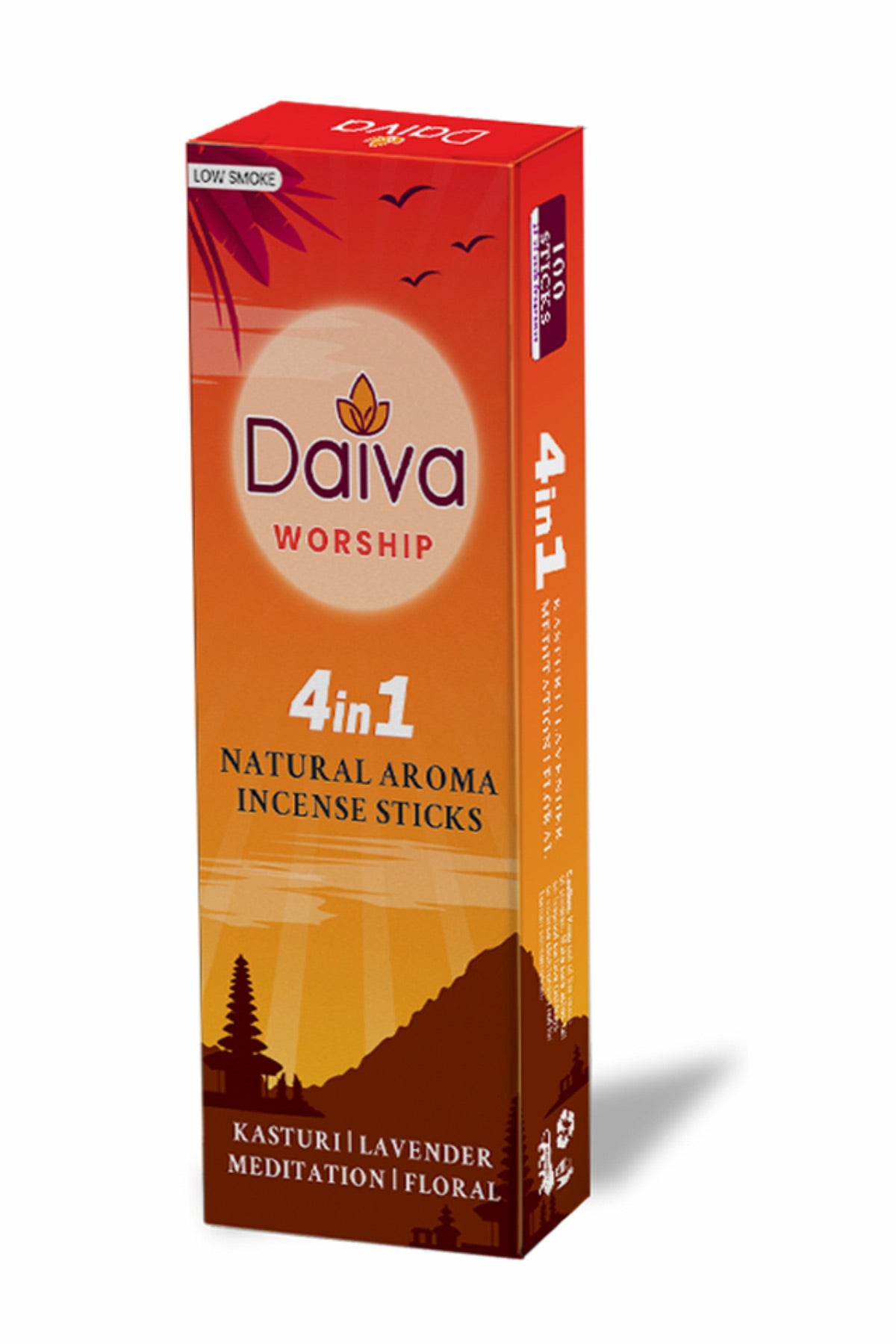 Daiva 4 in 1 Incense Sticks Worship 100s