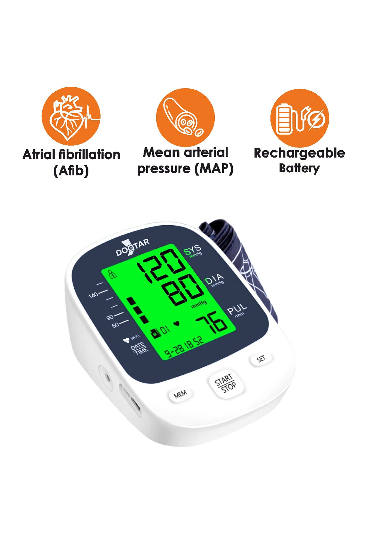 Doqtar Blood Pressure Monitor PBM-09 Advance