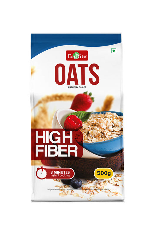 Eatrite Oats Refill Pack (500gm)