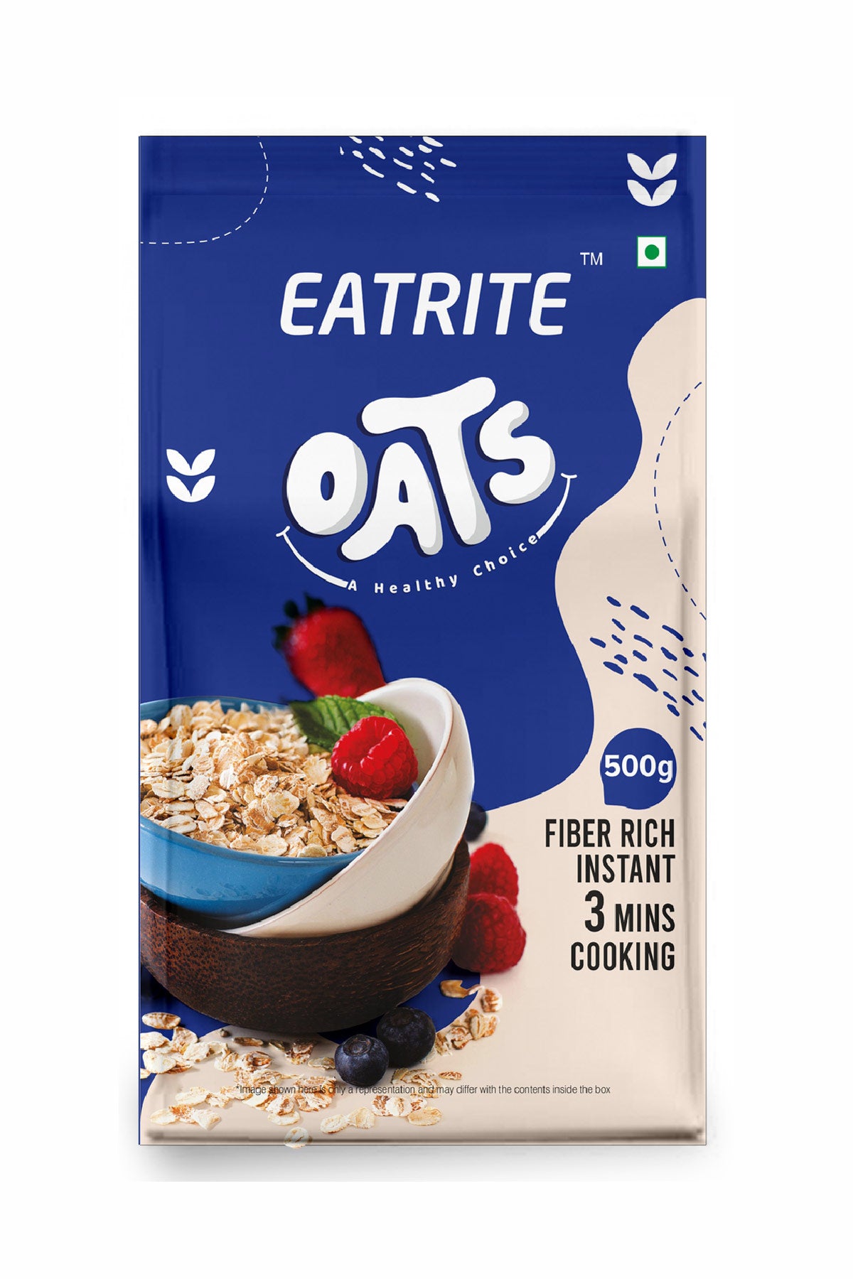 Eatrite Oats Refill Pack (500gm)