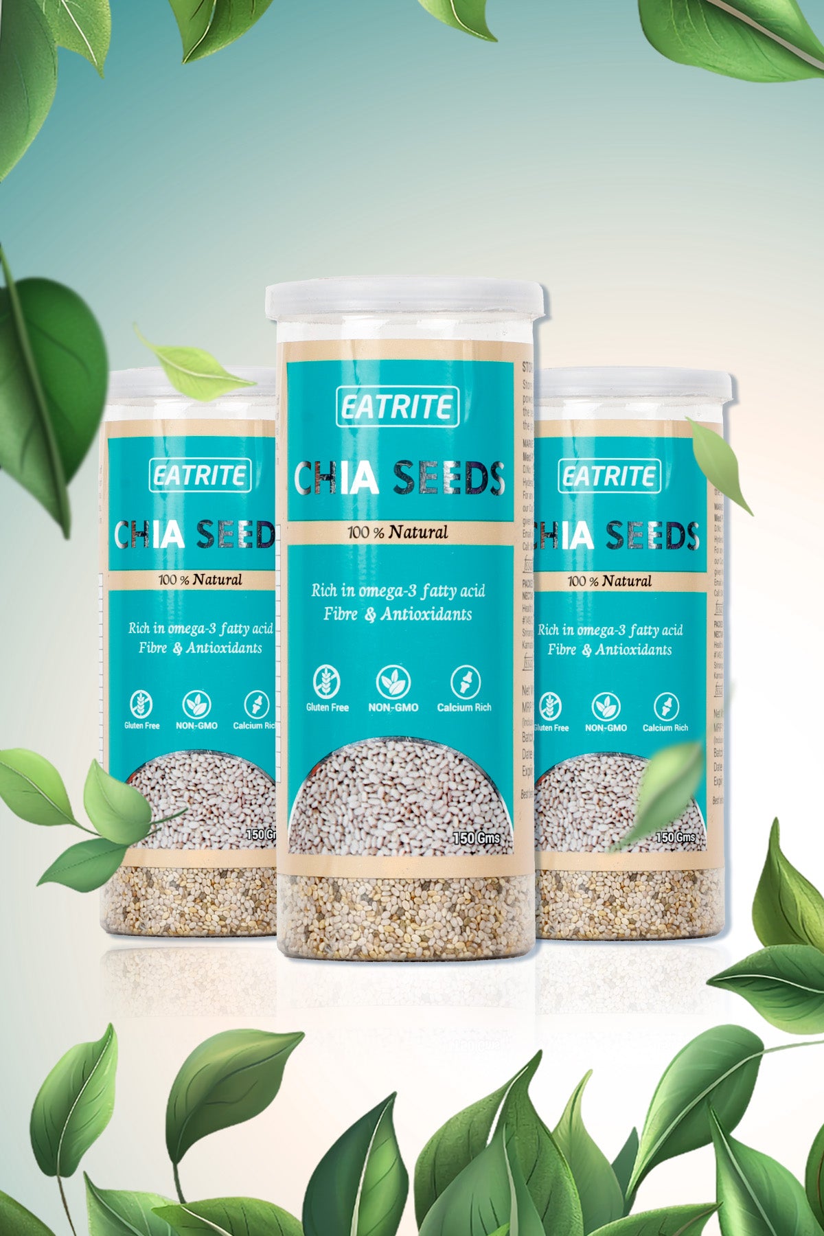 Eatrite Chia Seeds (150gm)