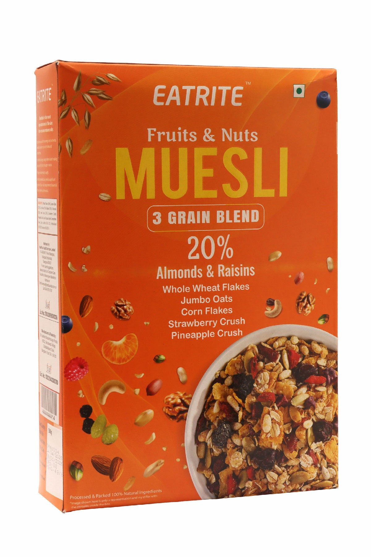 Eatrite Muesli Fruit & Nut (500gm)