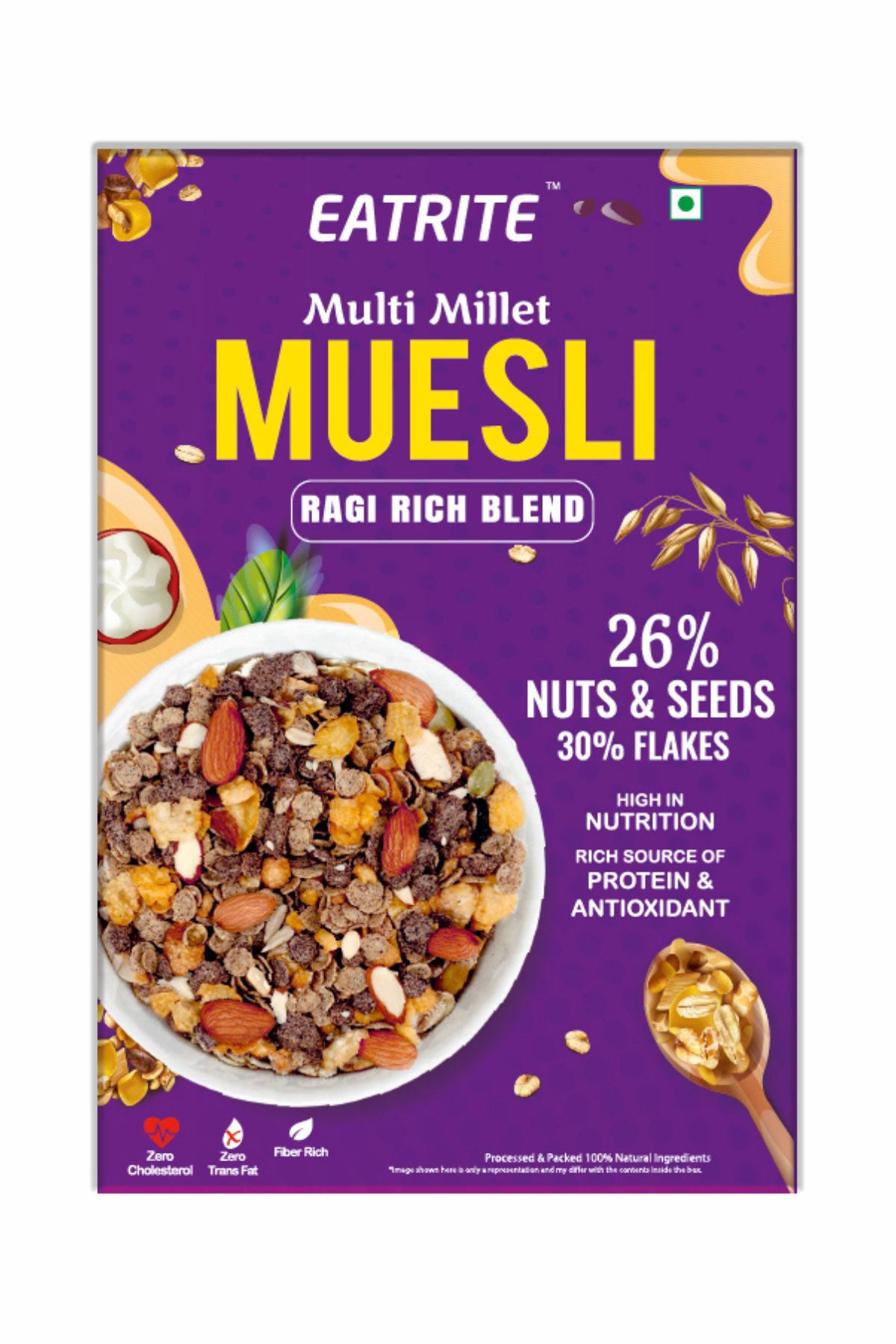 Eatrite Millet Muesli Seed & Nuts (500gm)