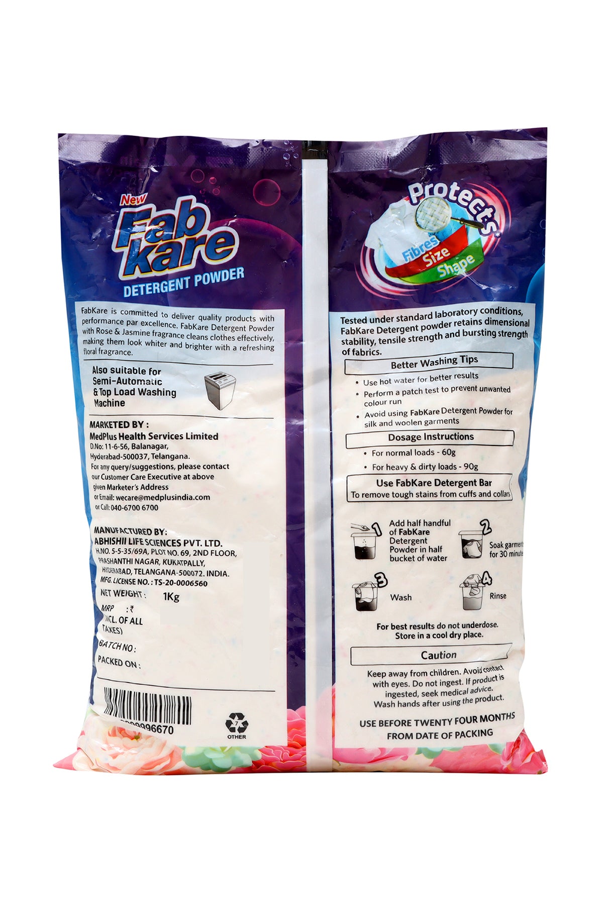 Fabkare Detergent Powder (1kg)