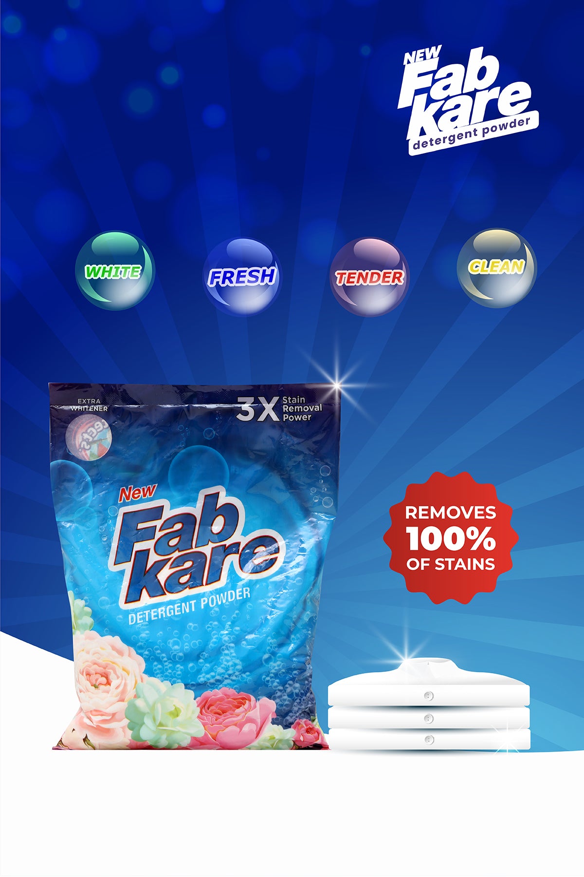 Fabkare Detergent Powder (1kg)