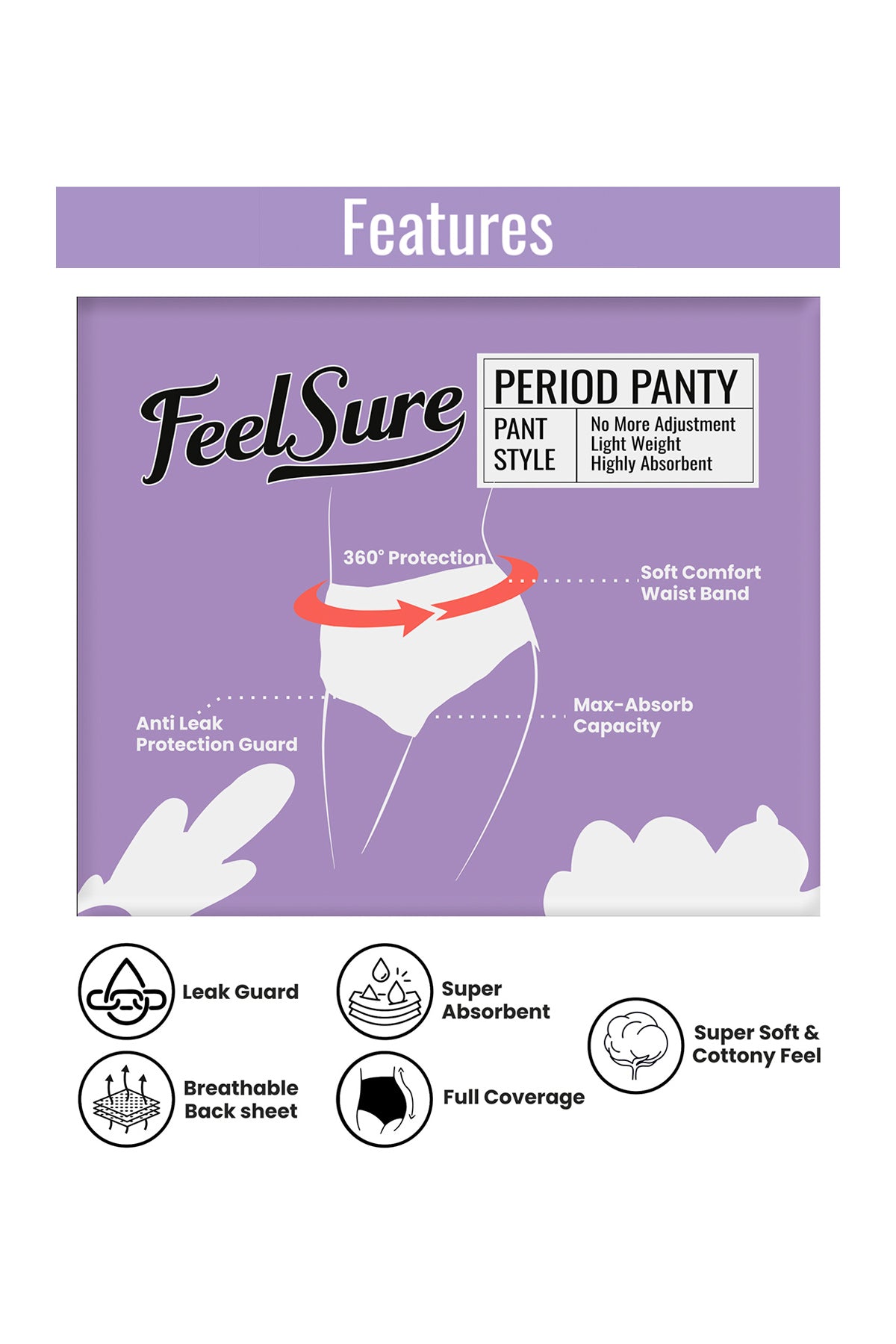 Feelsure Period Panty M/L