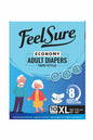 Feelsure Economy Diapers Tape Type XL 10s