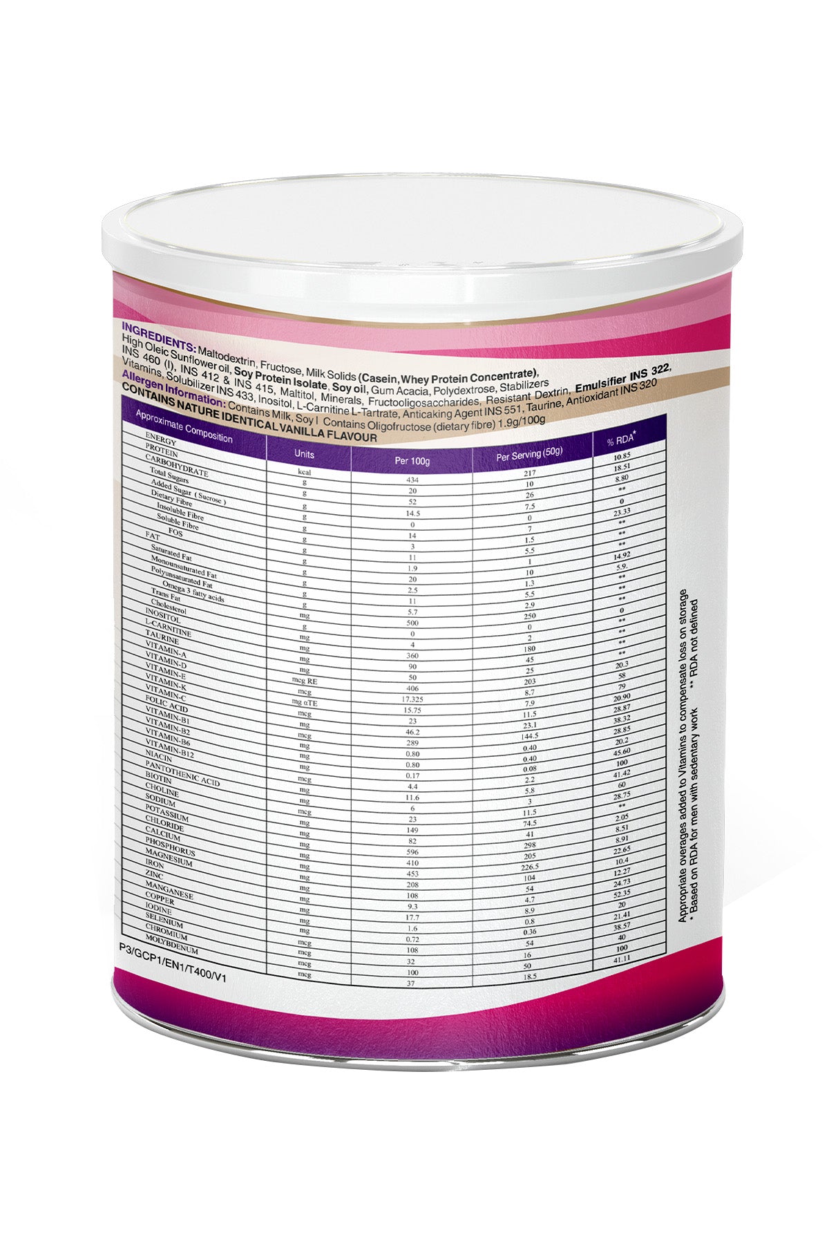 Glucipro Vanilla Flavour Powder (400gm)