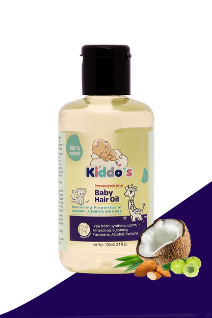 Kiddos Baby Hair Oil (100ml)